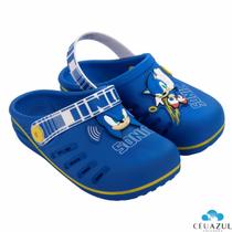 Babuche Infantil Masculino Grendene Sonic Speed Lançamento Babuche Infantil Masculino Grendene Sonic Speed Lançamento