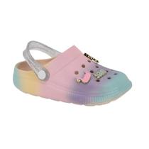 Babuche Infantil Menina Arco Iris Molekinha