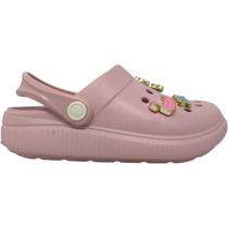 Babuche Infantil Menina Casual Dia a Dia Passeio Escola com Botons Conforto Molekinha 2591.108