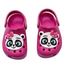 Babuche Infantil Menina Croks infantil Menina Panda