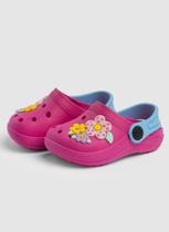 Babuche Infantil Menina Florzinhas