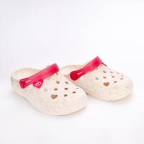 Babuche Infantil Menina Kidy Soft Off e Rosa Pink