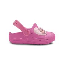 Babuche Infantil Menina Masha e o Urso Pé com Pé Rosa/Pink