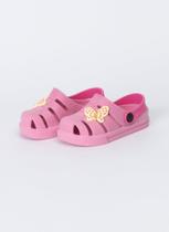 Babuche Infantil Menina Rosa Borboleta Delicada Babuche Infantil Menina Rosa Borboleta Delicada