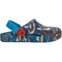 Babuche Infantil Menino Casual Dia a Dia Marvel Print Grendene Kids 23146