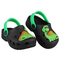 Babuche Infantil Menino Dinossauro Macio Flexível Antiderrapante Masculino