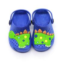 Babuche Infantil Plugt Menino Masculino Ventor Dinossauro Azul