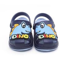 Babuche Infantil Plugt Menino Pop Dino Divertido EVA Dinossauro Azul Marinho Babuche Infantil Plugt Menino Pop Dino Divertido EVA Dinossauro Azul Marinho