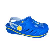 Babuche infantil sonic azul grendene 22594 Babuche infantil sonic azul grendene 22594
