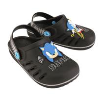 Babuche Infantil Sonic Speed Grendene Original Confortável Macia Leve Kids Menino 22594 Sandália