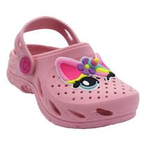 Babuche Menina Infantil Plugt Ventor Unicórnio 3D Rosa Babuche Menina Infantil Plugt Ventor Unicórnio 3D Rosa