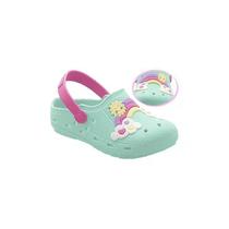 Babuche Menina Pé Com Pé 55556