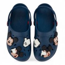 Babuche Menino Infantil Mickey Disney Smile Grendene Kids