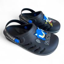 Babuche Menino Infantil Sonic Speed Azul Grendene Kids Babuche Menino Infantil Sonic Speed Azul Grendene Kids
