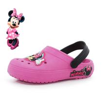 Babuche Minnie Sandália Chinelo Infantil Minnie Mouse Slide