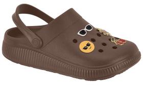 Babuche Moleca 5832.101 Pins Feminina