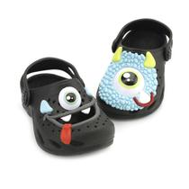 Babuche Plugt Infantil Ventor Baby Monstros Preto Masculino Feminino Babuche Plugt Infantil Ventor Baby Monstros Preto Masculino Feminino