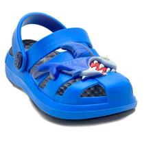 Babuche Plugt Pop Kids Shark Azul Royal