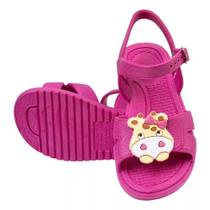 Babuche Sandália Chinelo Infantil Confortável Delicado Feminino Antiderrapante Fivela Envio Imediato