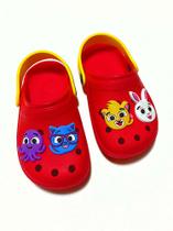 Babuche Sandália Crosc Chinelo Infantil de personagem masculino e feminino MOD 24/09