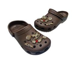 Babuche Sandália em EVA Bottons e Pins Corfly 78 MCafeS7