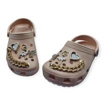 Babuche Sandália em EVA Bottons e Pins Corfly 78 NRS13