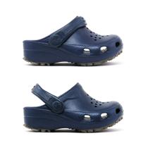 Babuche Sandália Infantil Menina E Menino Azul Calce Facíl Macio Leve E Confortável Babuche Sandália Infantil Menina E Menino Azul Calce Facíl Macio Leve E Confortável