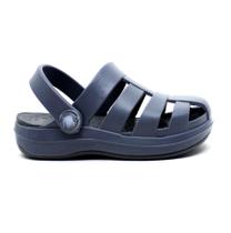 Babuche Sandália Infantil Menino Plugt Pop Baby Grafite Calce Fácil Conforto Babuche Sandália Infantil Menino Plugt Pop Baby Grafite Calce Fácil Conforto