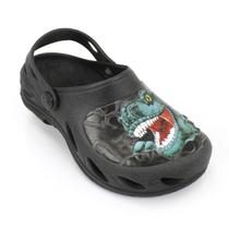 Babuche Sandalia Infantil Plugt Menino Ventor Dinossauro Preto Criança Personagem Babuche Sandalia Infantil Plugt Menino Ventor Dinossauro Preto Criança Personagem