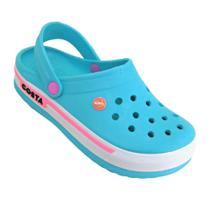 Babuche Sandália Listra Croques Papete Chinelo Macio Confortável Maculino Feminino Unissex Costa