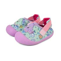 Babuche Slip On Bebê Menina Sapatinho Infantil Confortável Azul Rosa Sereia Mz Shoes