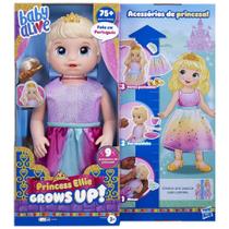 Baby Alive, Boneca Bebê Princess Ellie Grows Up - 195166204697 - Hasbro