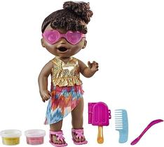 Baby Alive Boneca Dia na Praia Negra Hasbro