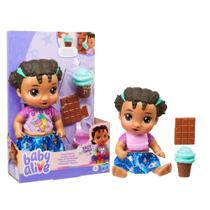 Baby Alive Guloseimas Mágicas Negra - Hasbro Baby Alive Guloseimas Mágicas Negra - Hasbro