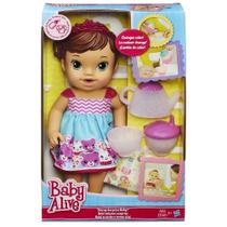 Baby alive hora do cha morena - hasbro