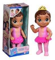 Baby Alive Princesa Bailarina Boneca Bebê De Cabelos Castanho