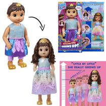 Baby Alive Princesa Ellie Morena Grows Up Cresce de Verdade - Hasbro