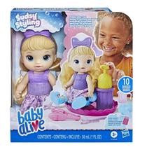 Baby Alive Salão De Beleza De Espuma Loira F5112 - Hasbro
