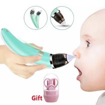 Baby Aspirador Nasal Aspirador Nariz Elétrico Verde Baby Aspirador Nasal Aspirador Nariz Elétrico Verde
