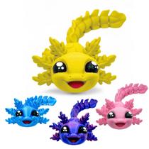 Baby Axolote Articulado Brinquedo Fidget Toy Sensorial Educativo Presente Infantil Criativo Fofo