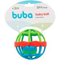 Baby Ball Bola Chocalho Cute Color Azul/Verde Buba - 11851