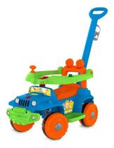 Baby Banjipe Passeio E Andador Azul Bandeirante Azul Kit 2un