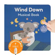 Baby Book Cali's Books Wind Down USB-C recarregável de 1 a 3 anos Baby Book Cali's Books Wind Down USB-C recarregável de 1 a 3 anos