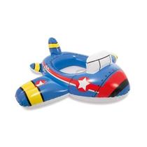 Baby Bote Kiddie Boia Inflável Policia Bombeiro Avião Intex
