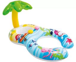 Baby Bote Peixinhos Boia Baby Boat Fundo do Mar - Intex