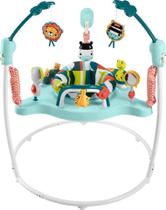 Baby Bouncer Fisher-Price Colorful Corners Jumperoo com brinquedos