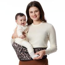 Baby Carrier Momcozy Hip Seat, cintura ajustável, leopardo