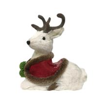 Baby Cervo Deitado com Roupinha 24cm QY1348 - Master Decor