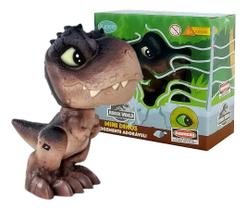 Baby Dinos Jurassic World Olho Brilha Escuro Vinil Universal Pupee