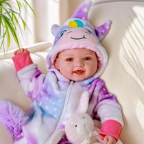 Baby Doll BABESIDE Realistic Soft Body 43 cm com acessórios